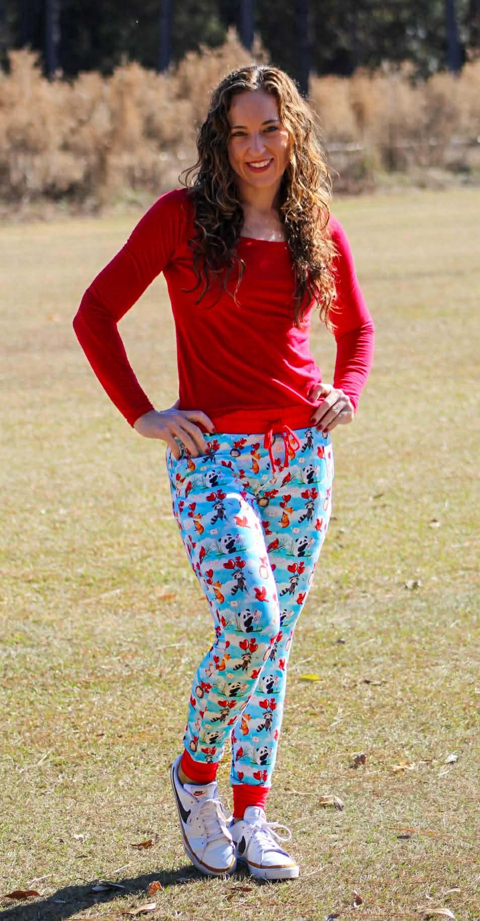 “Love takes flight” Woman’s Joggers