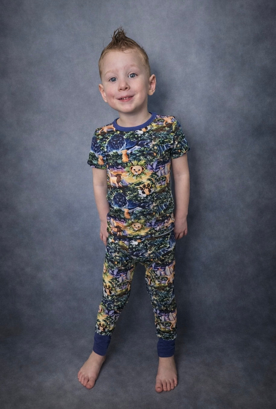 “King of the Pride” Two-Piece Pajamas