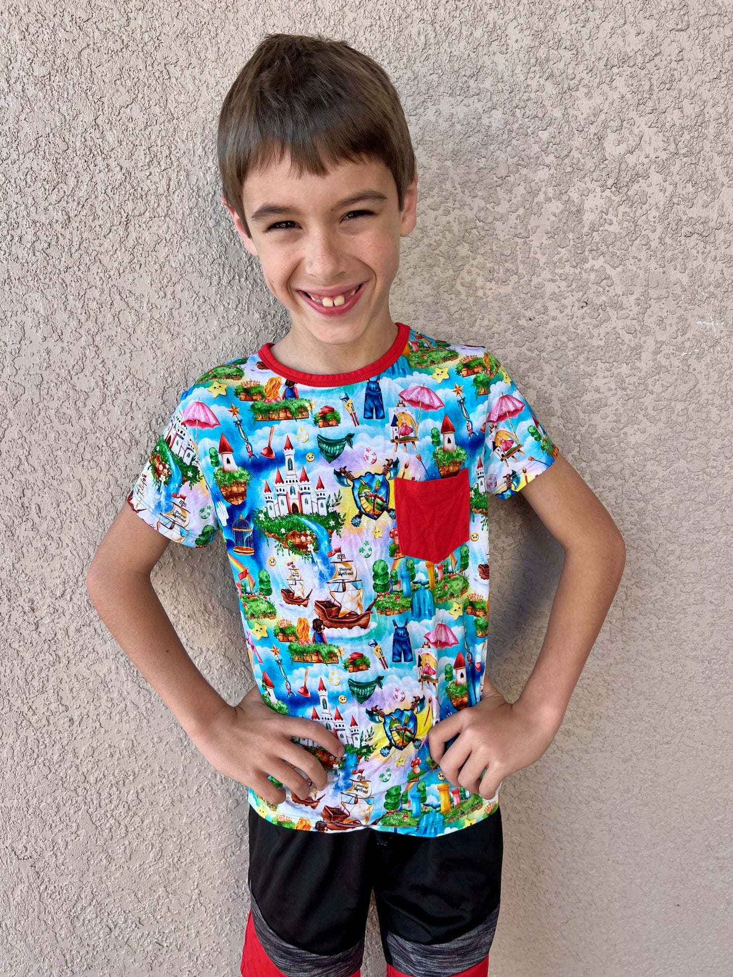 “Galaxy Land” Pocket T-Shirt