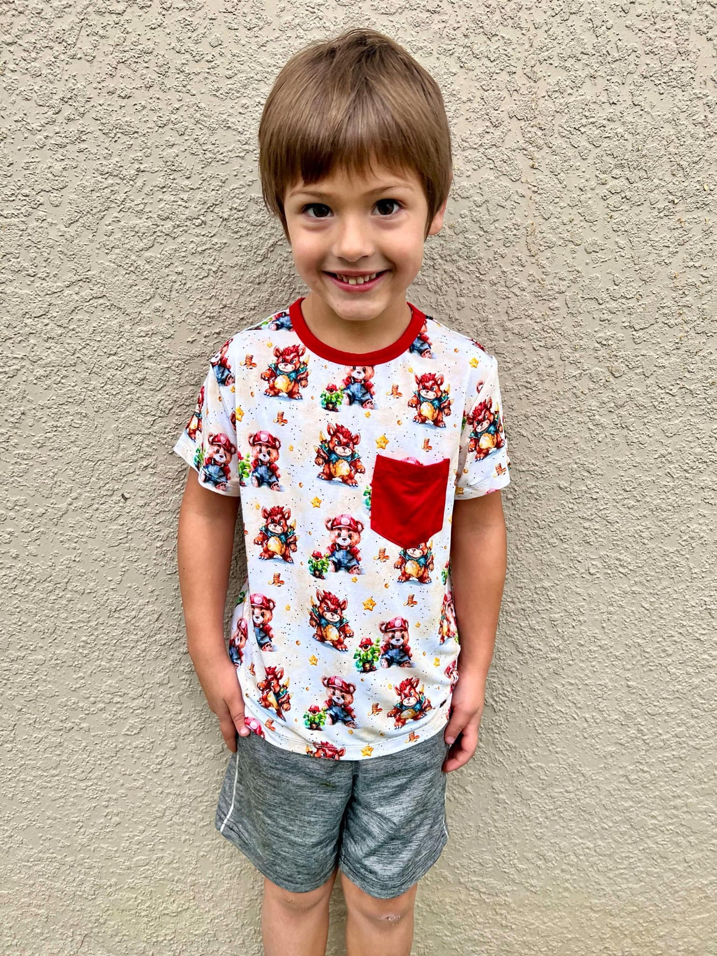 Super Beario Pocket T-Shirt