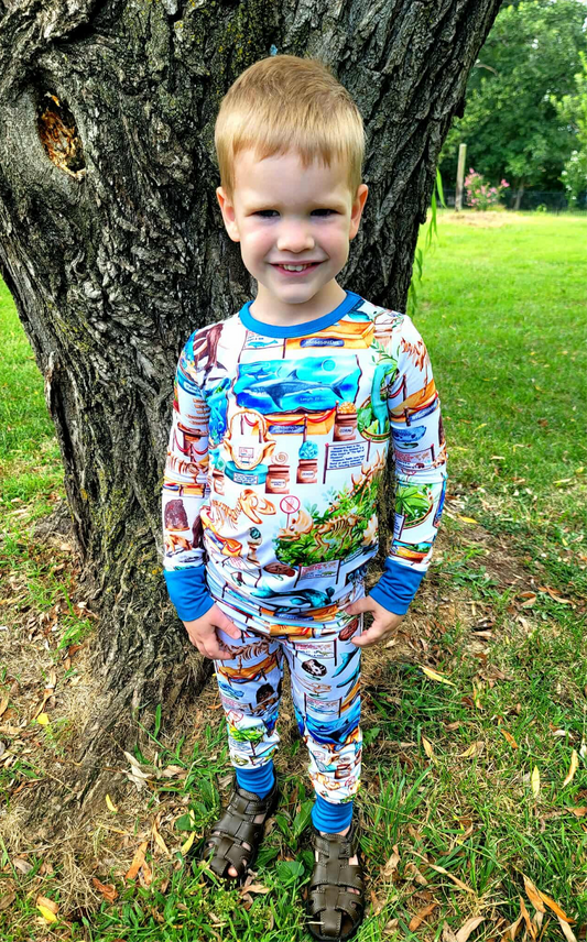 “Dinos at the Museum” Two-Piece Pajamas