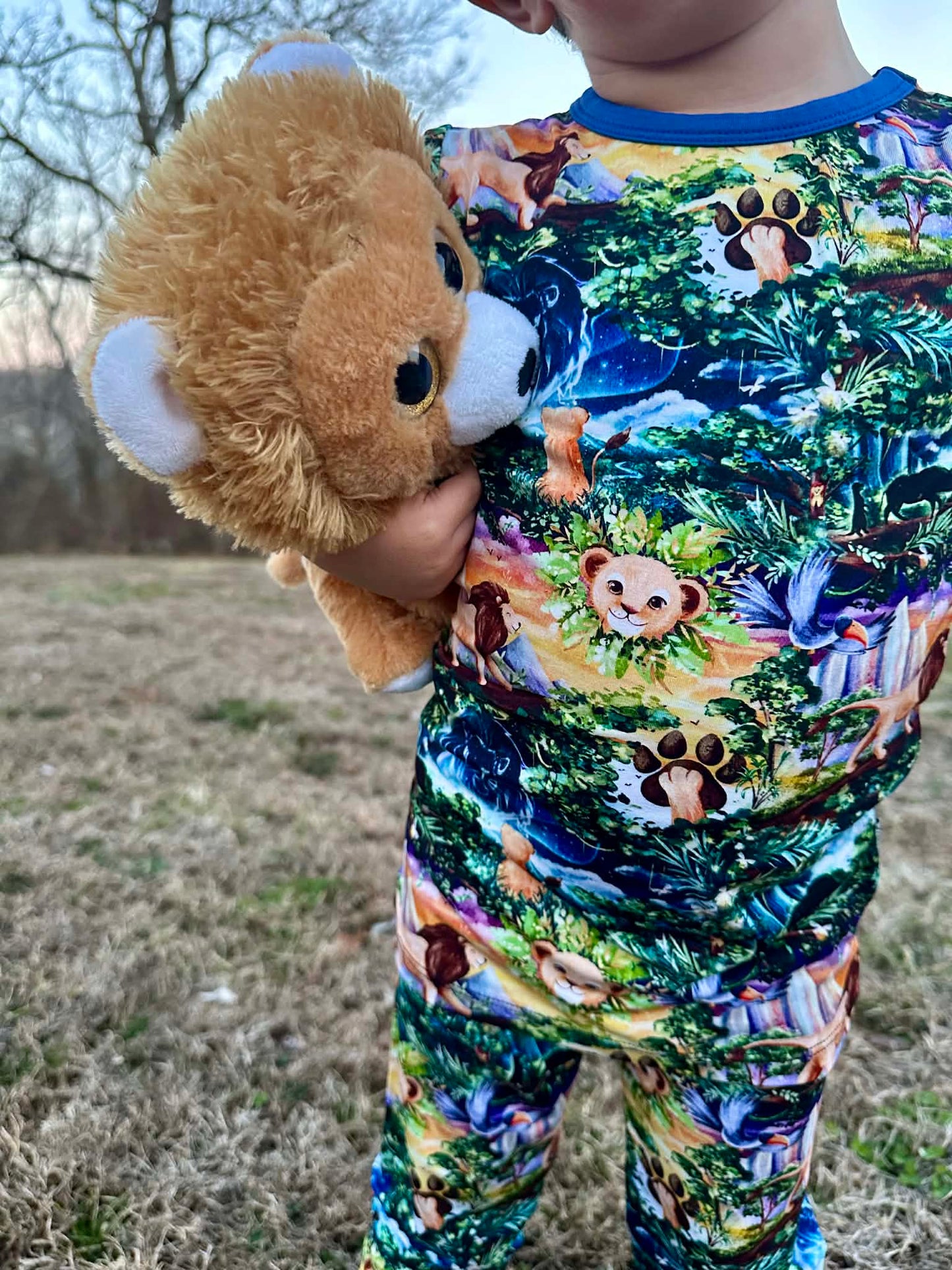 “King of the Pride” Two-Piece Pajamas