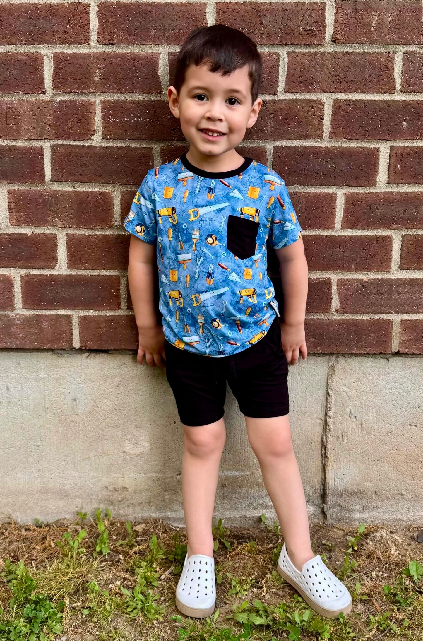 “Tools” Two-Piece Shorts Set