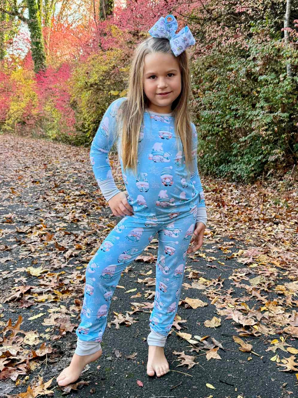 “Chillin’ with my Gnomies” Two-Piece Pajamas