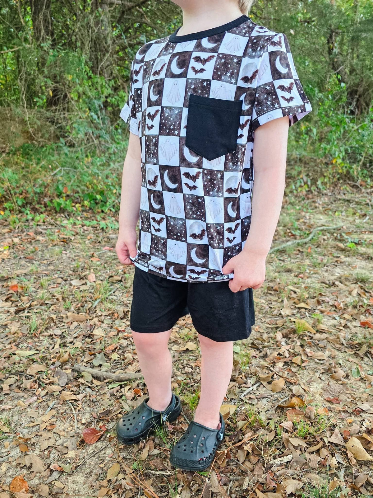 Spooky Starlight Pocket T-Shirt