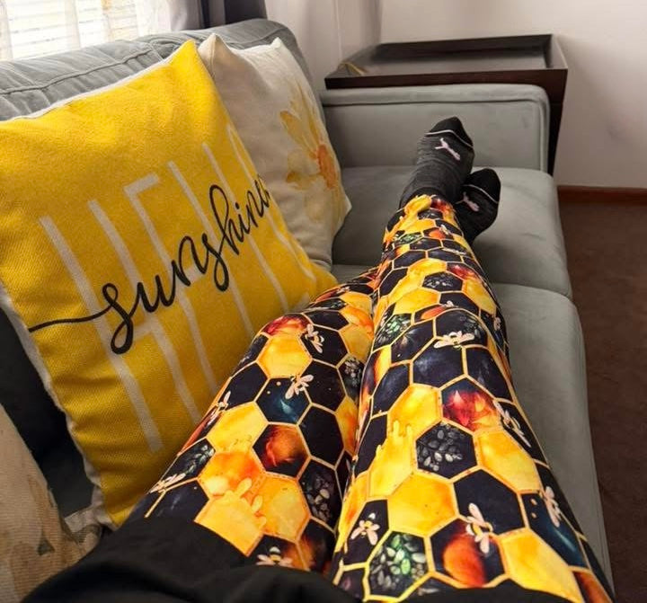 "Bee Happy" Woman’s Joggers