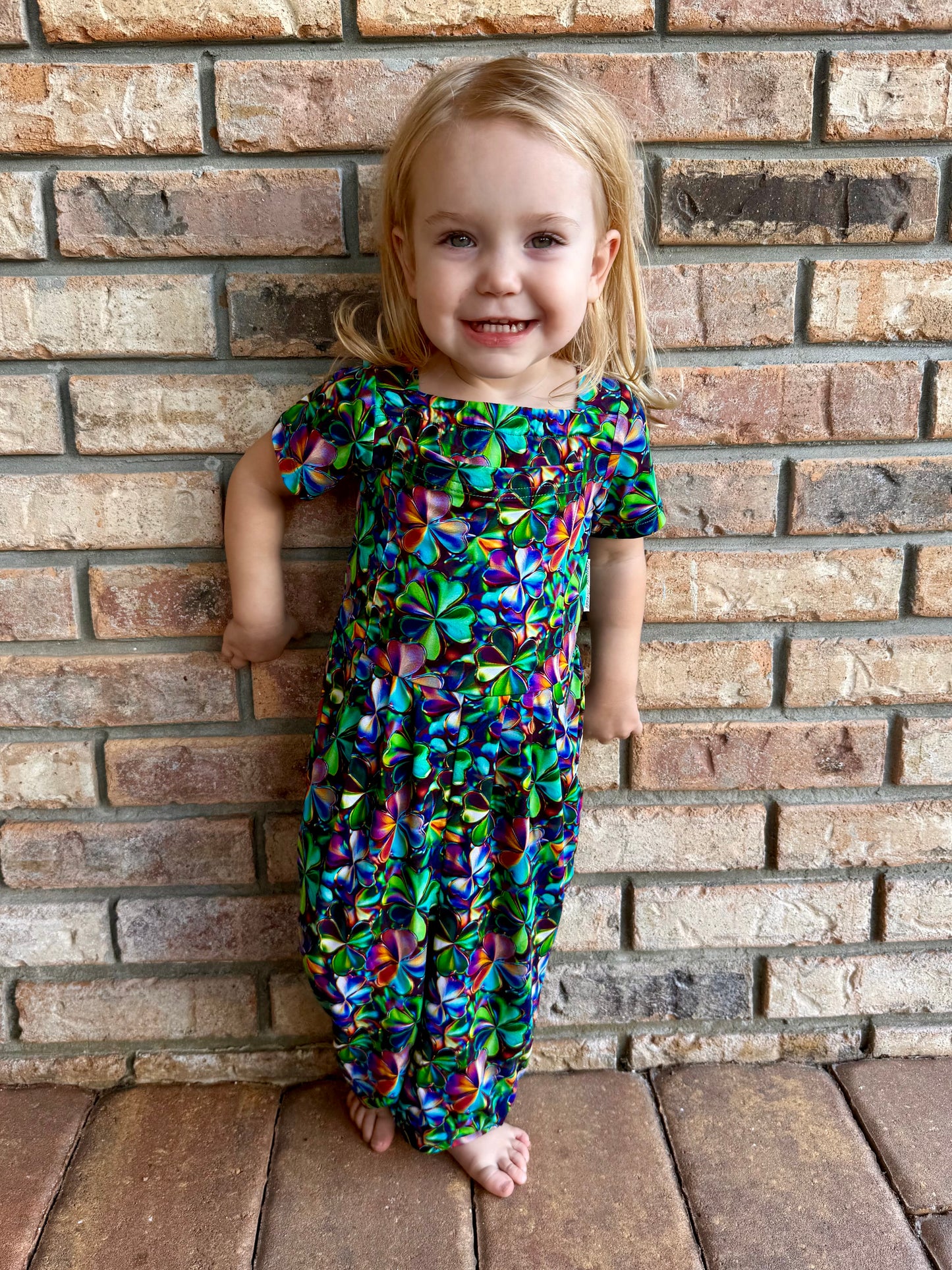 “Bursting With Luck” Romper