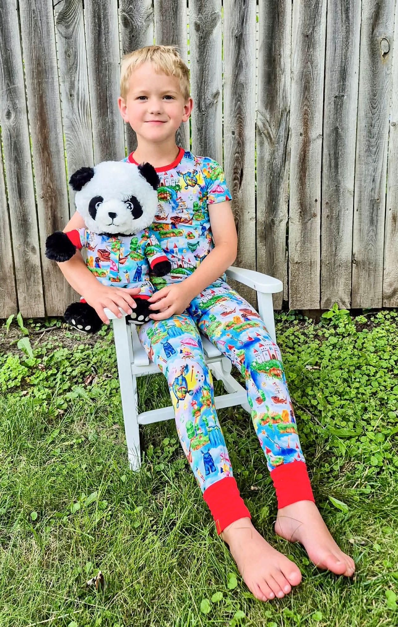 “Galaxy Land” Two-Piece Pajamas