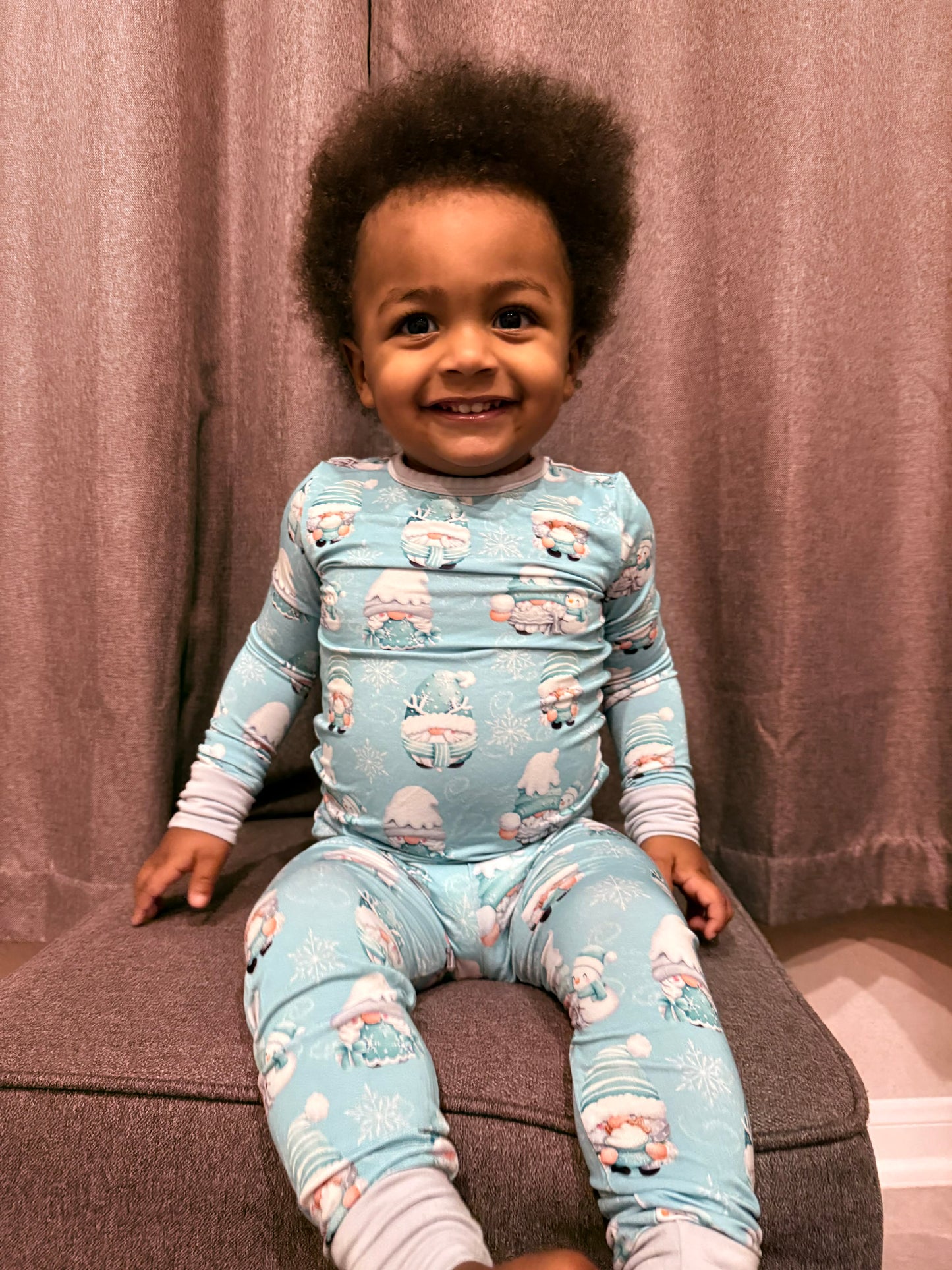 “Chillin’ with my Gnomies” Two-Piece Pajamas