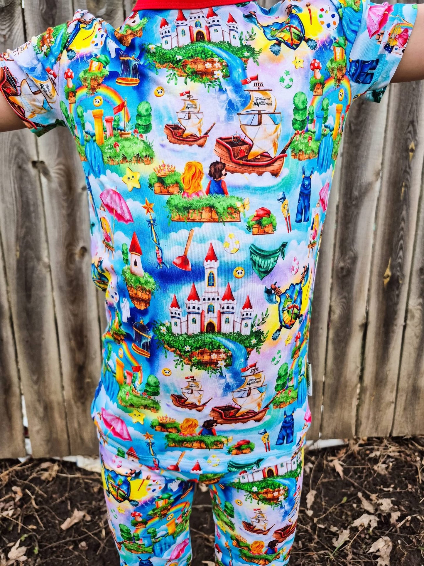 “Galaxy Land” Two-Piece Pajamas