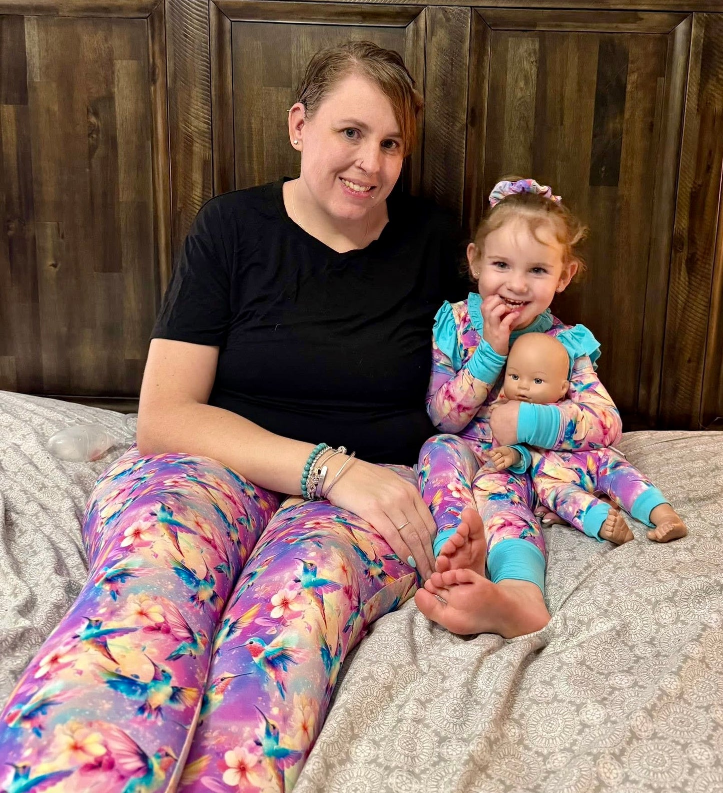 “Hummingbird Haven” Woman’s Joggers