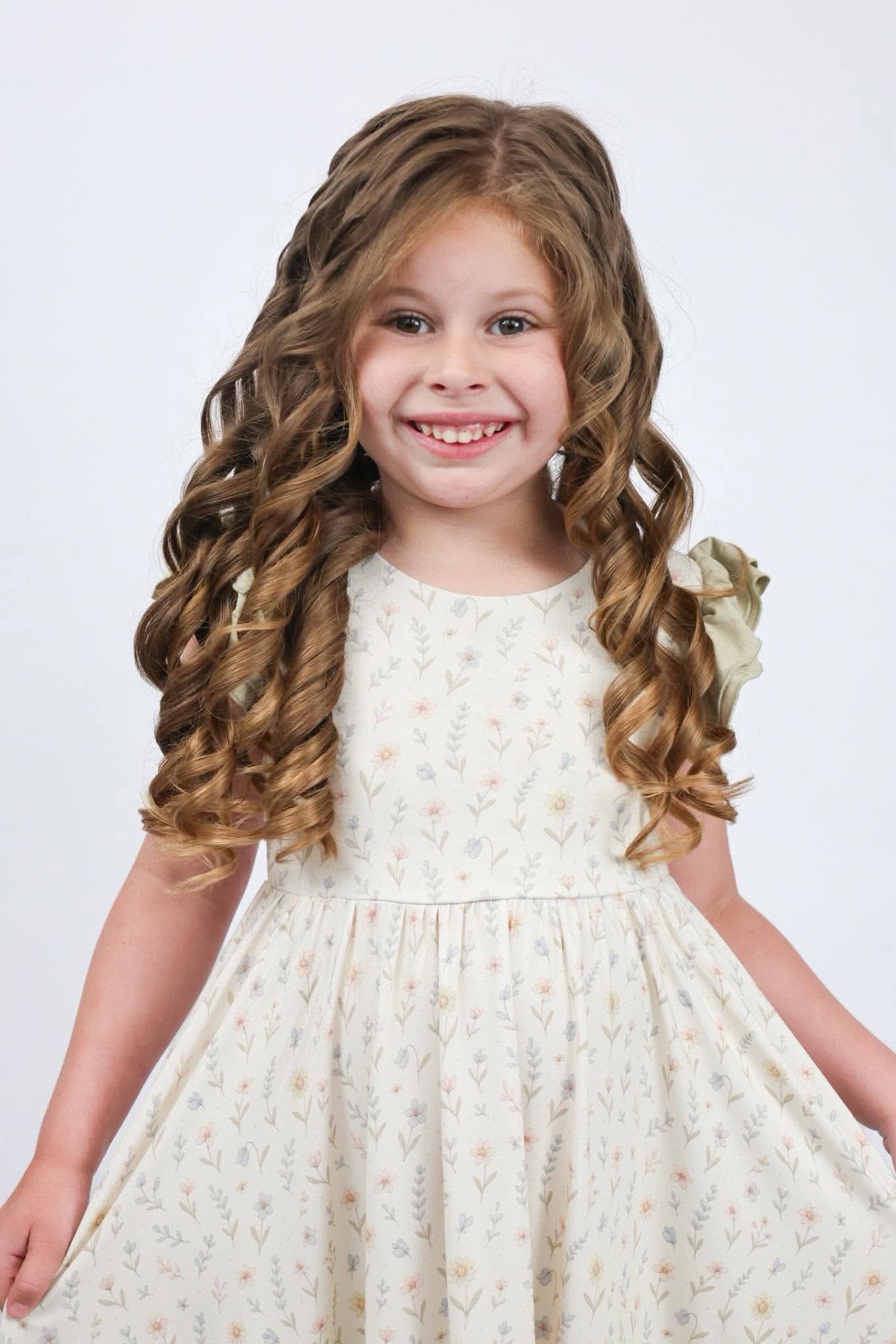 Wildflower Wishes Twirl with Bow Back and Biker Shorts Set