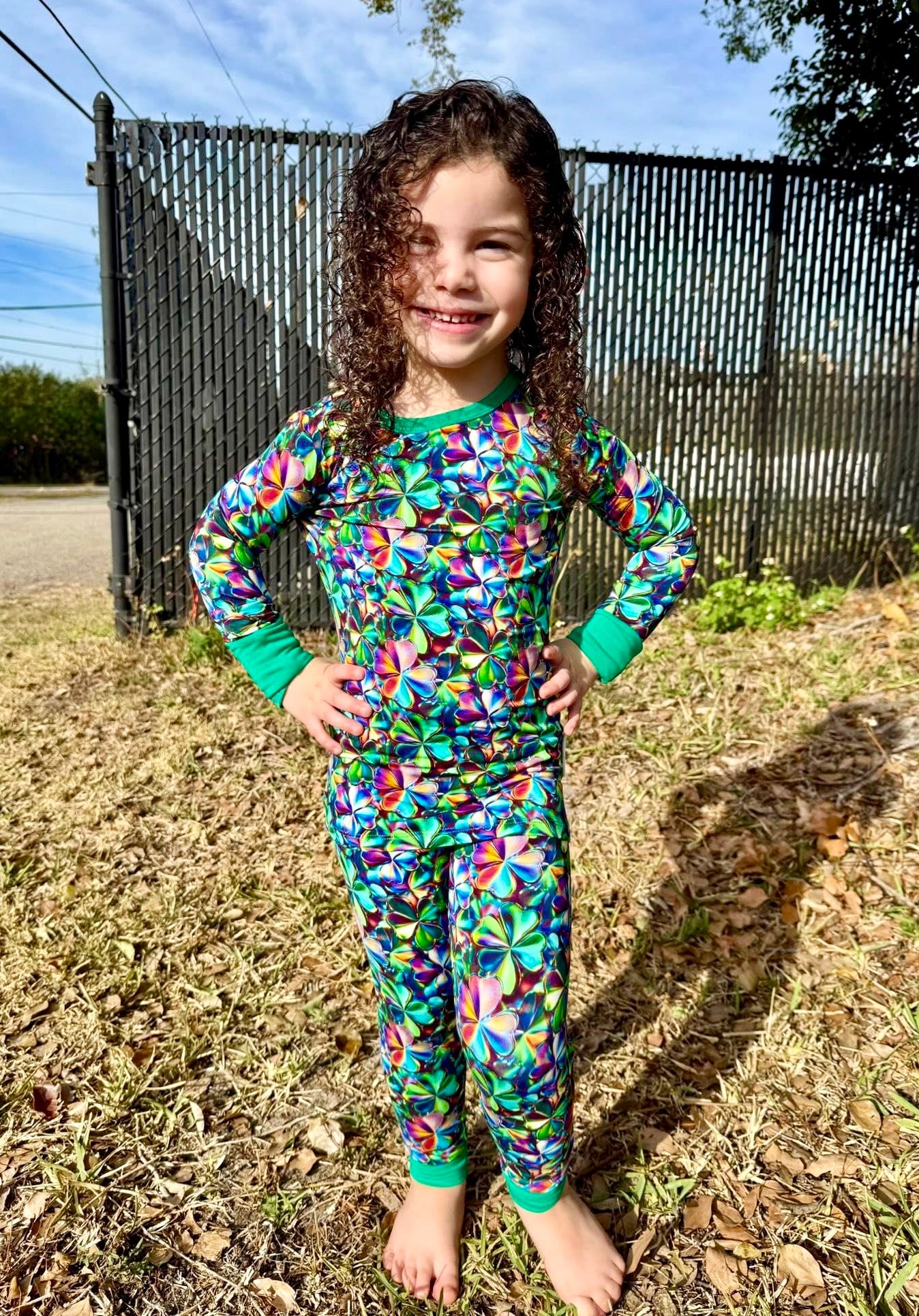 “Bursting With Luck” Two-Piece Pajamas