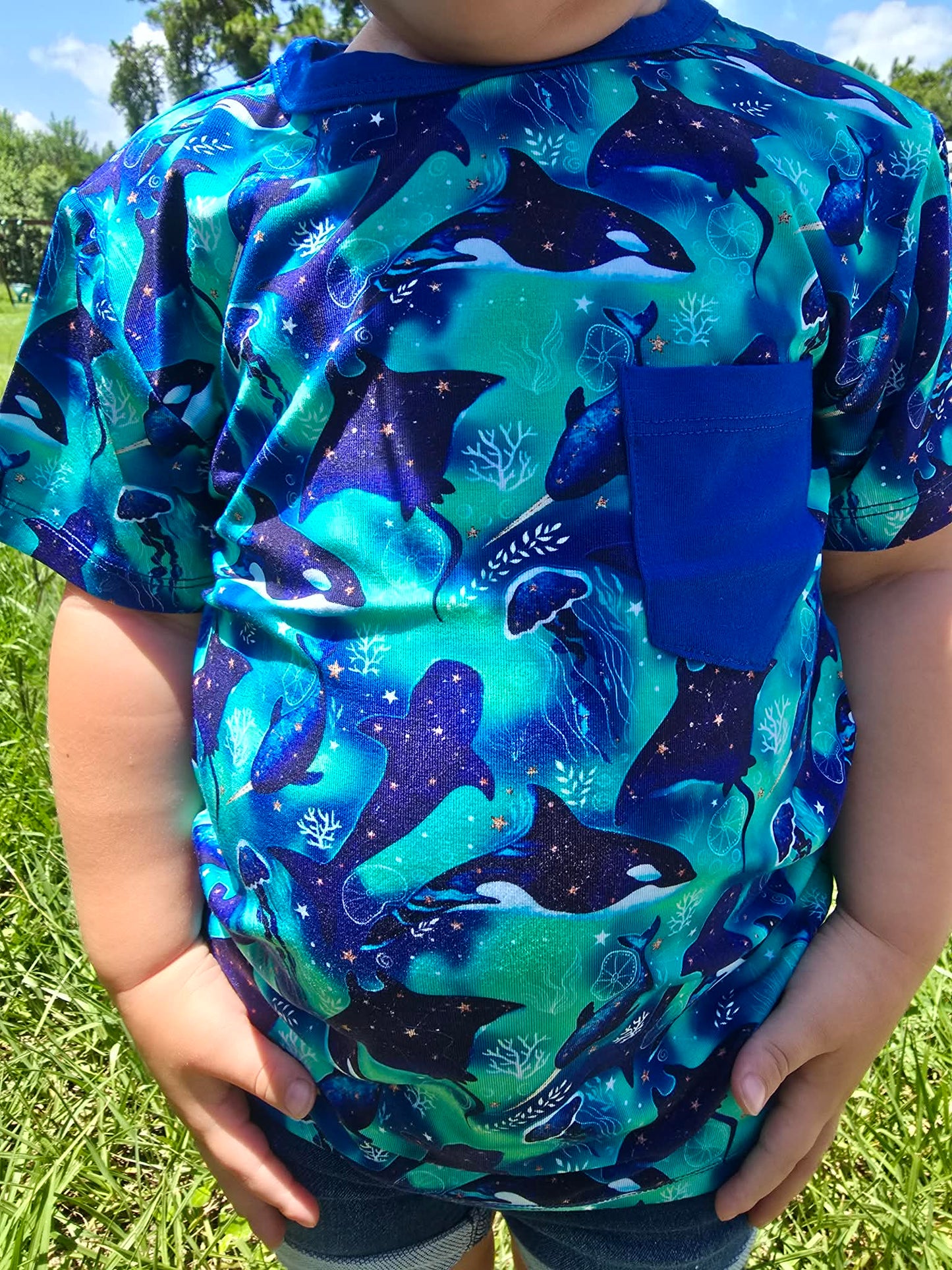 Starlit Seas Pocket T-Shirt