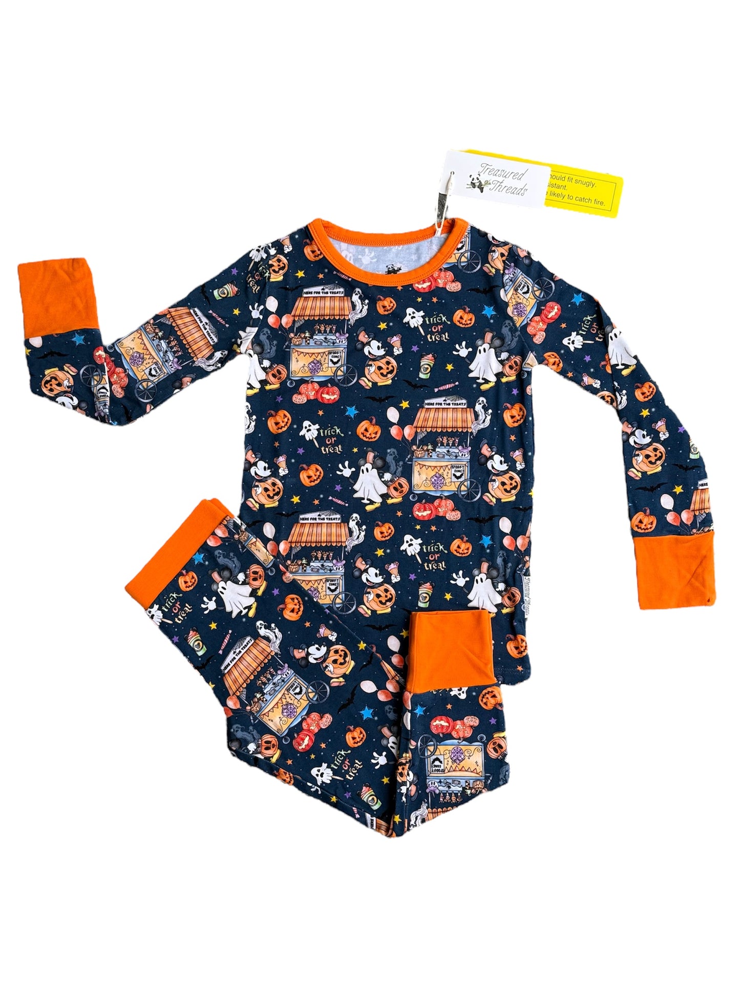 Steamboat Willie’s Not So Scary Halloween Two-Piece Pajamas
