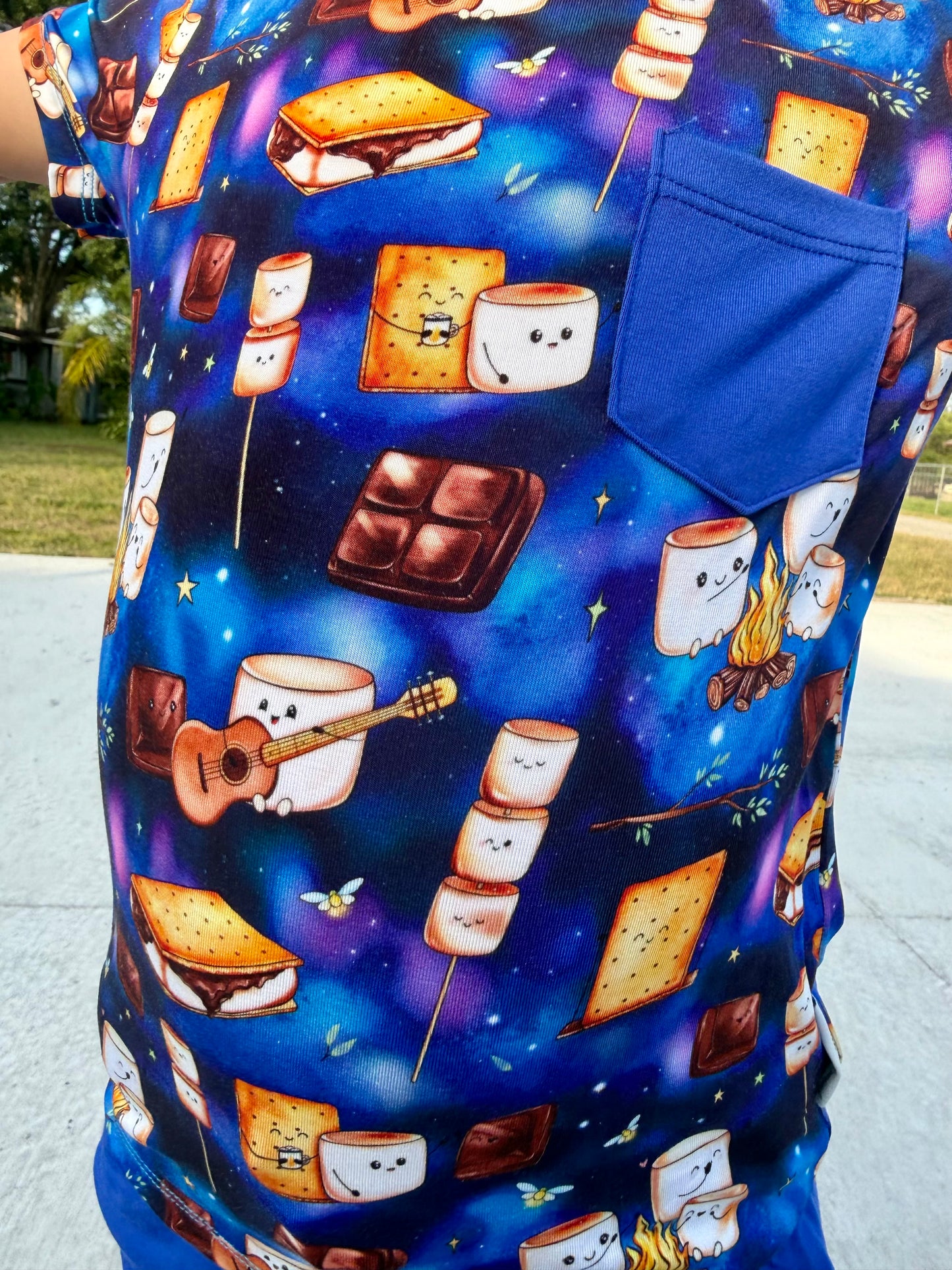“S’more Summer Nights” Two-Piece Shorts Set