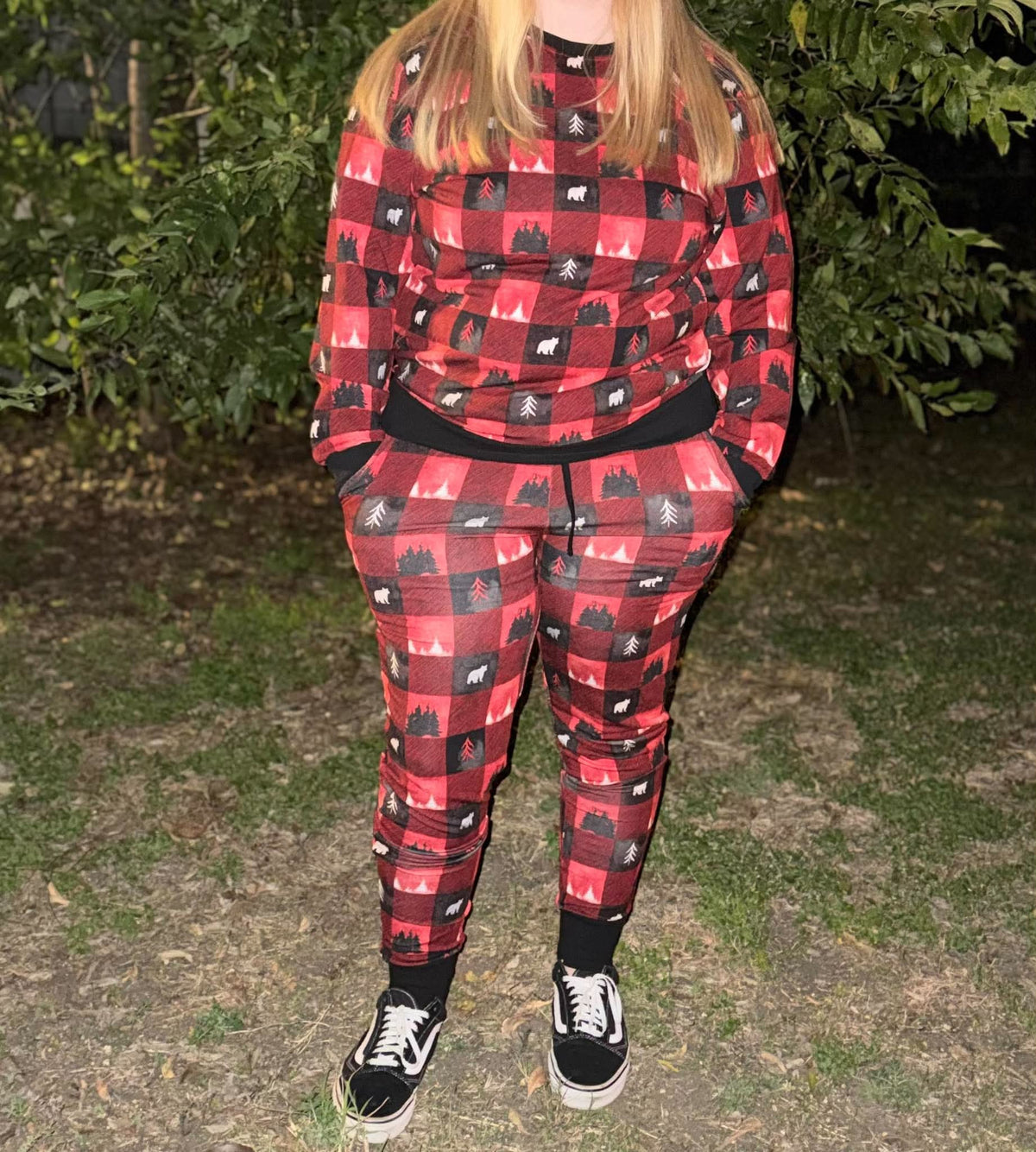 Into the Pines Adult Jogger Set