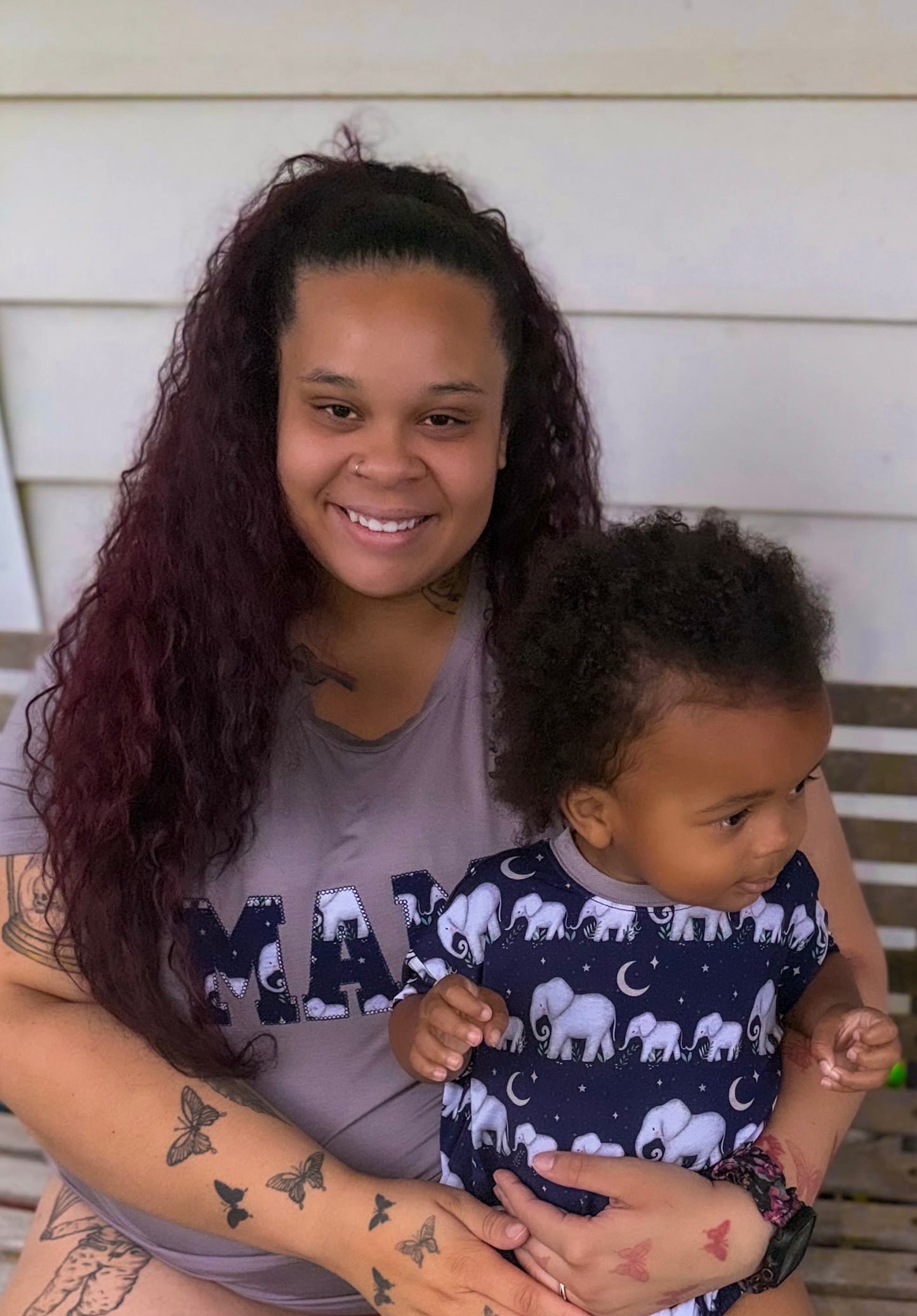 “Elephants” Mama T-Shirt