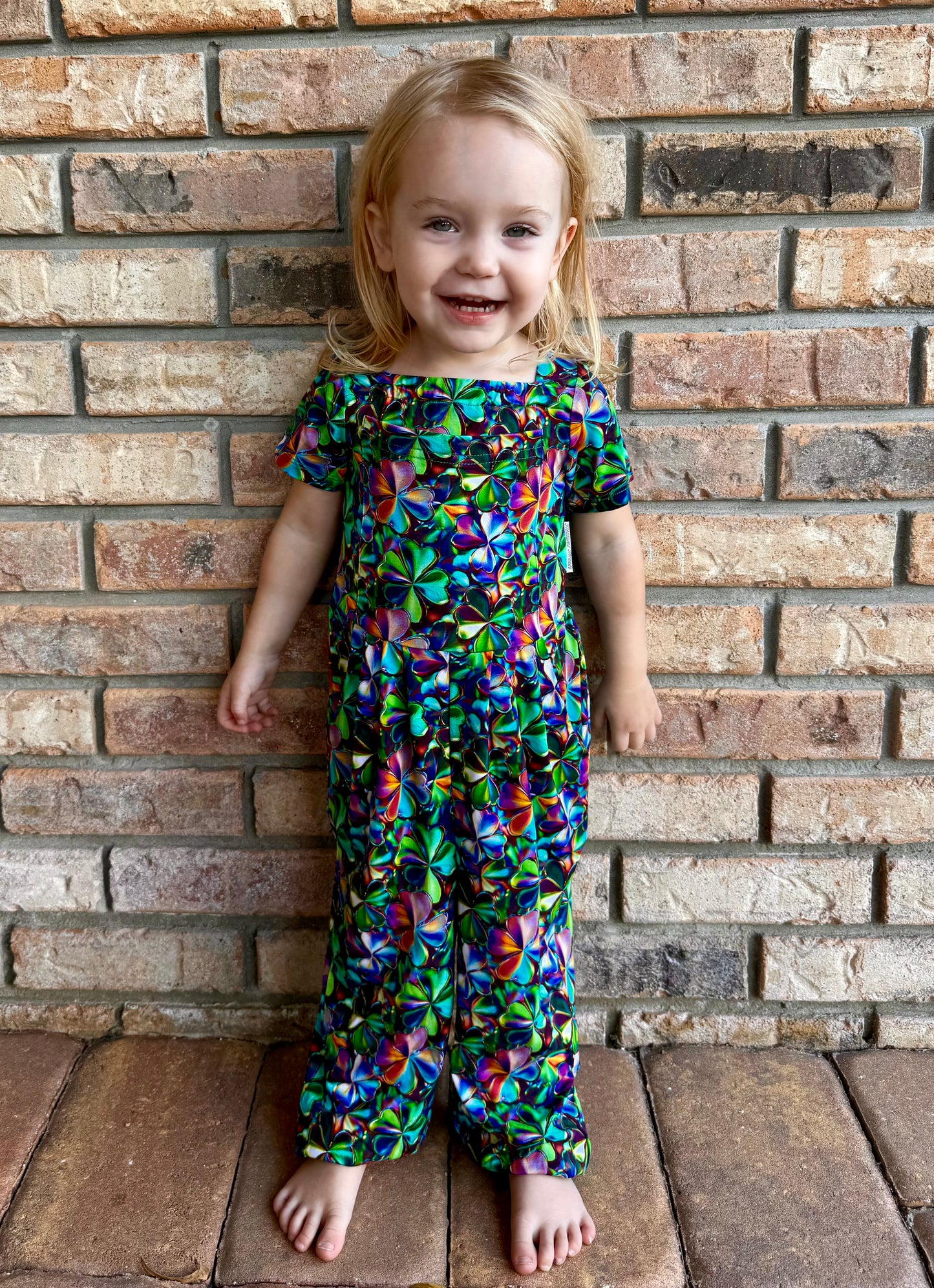 “Bursting With Luck” Romper