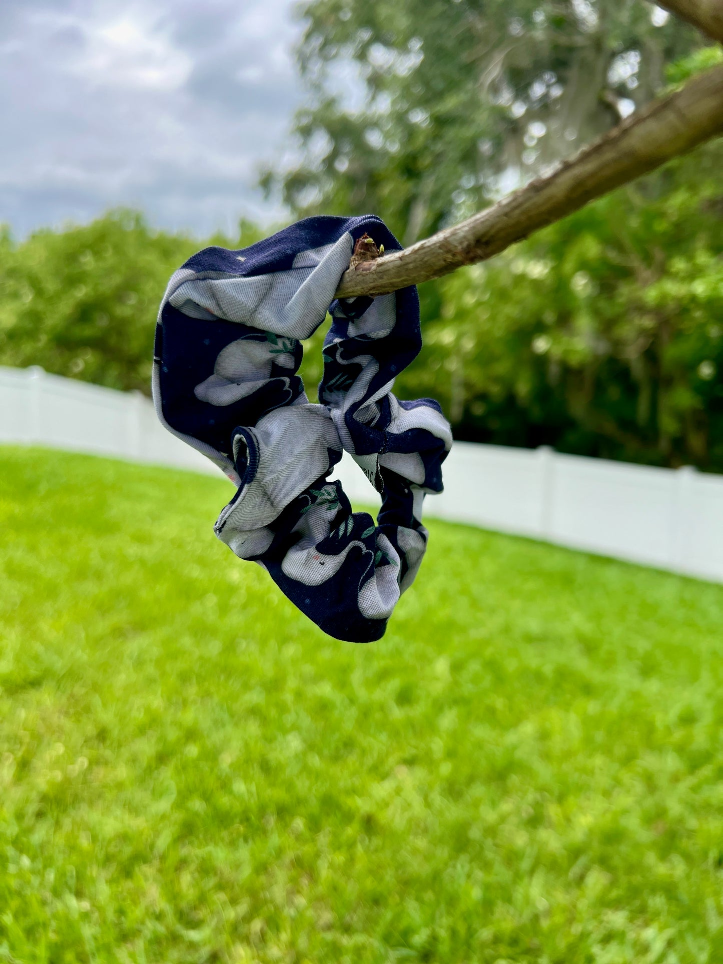 “Elephants” Scrunchie