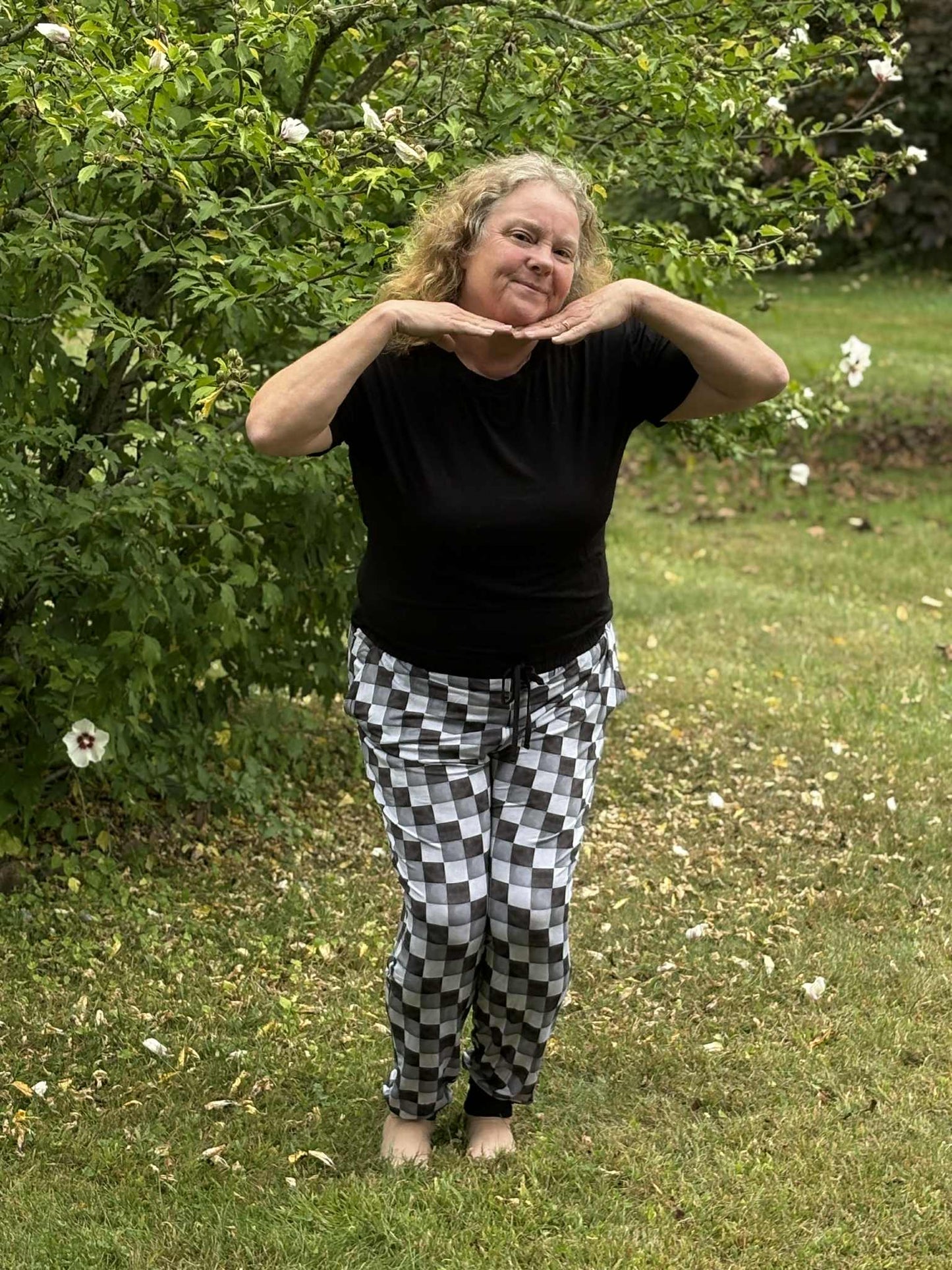 “Checkmate” Woman’s Joggers