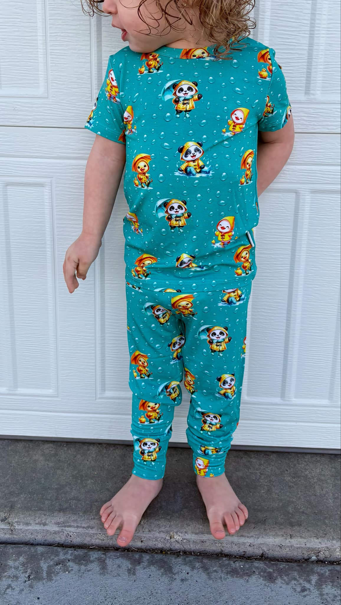 Spring Showers Two-Piece Pajamas