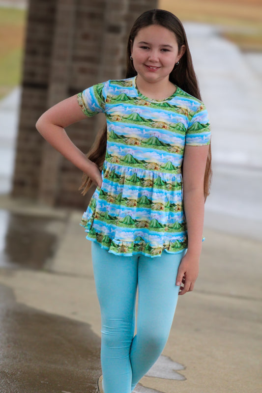 “Risen Above” Peplum Set