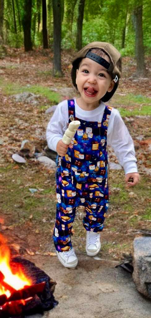“S’more Summer Nights” (overalls only)