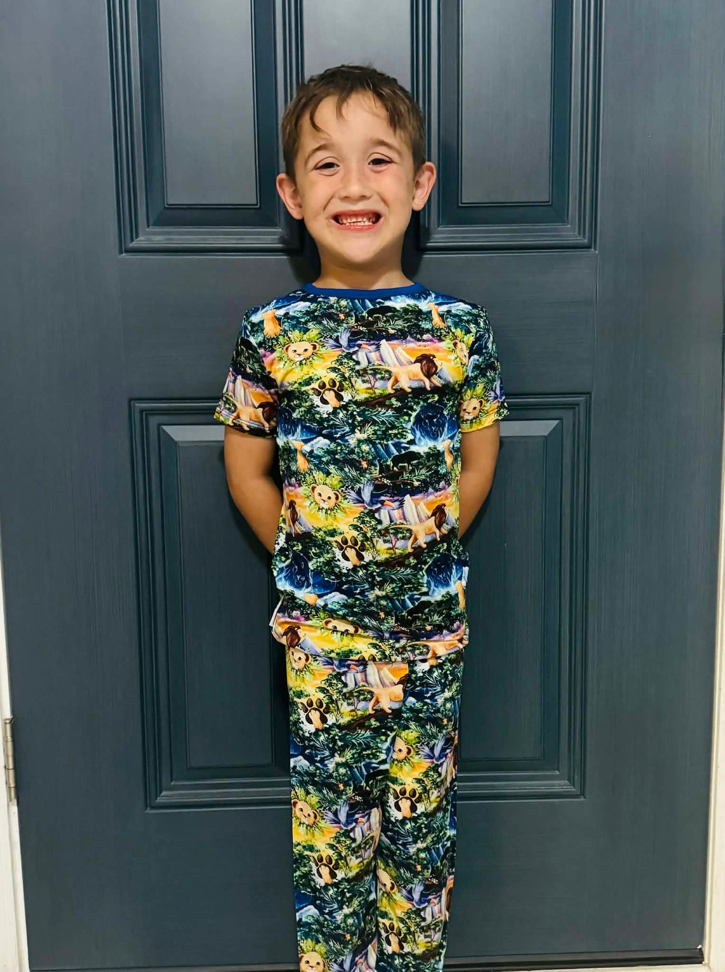 “King of the Pride” Two-Piece Pajamas