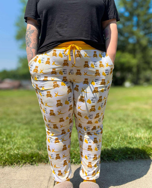 “Fight like a kid” Woman’s Joggers