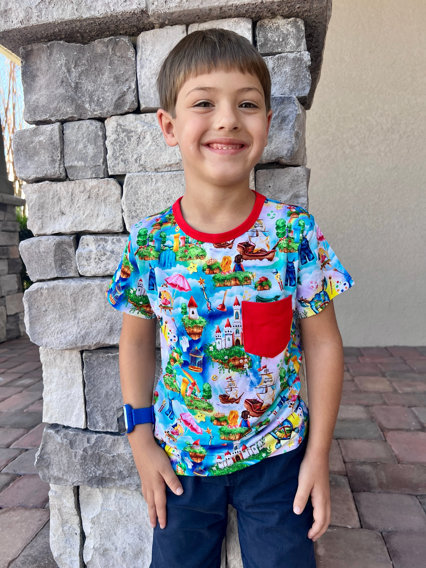 “Galaxy Land” Pocket T-Shirt