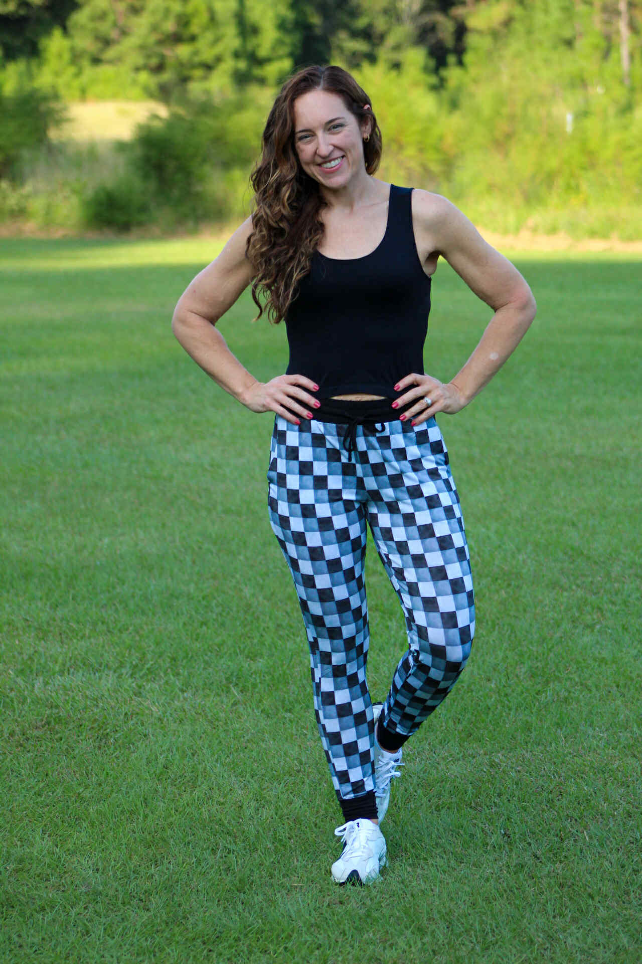 “Checkmate” Woman’s Joggers