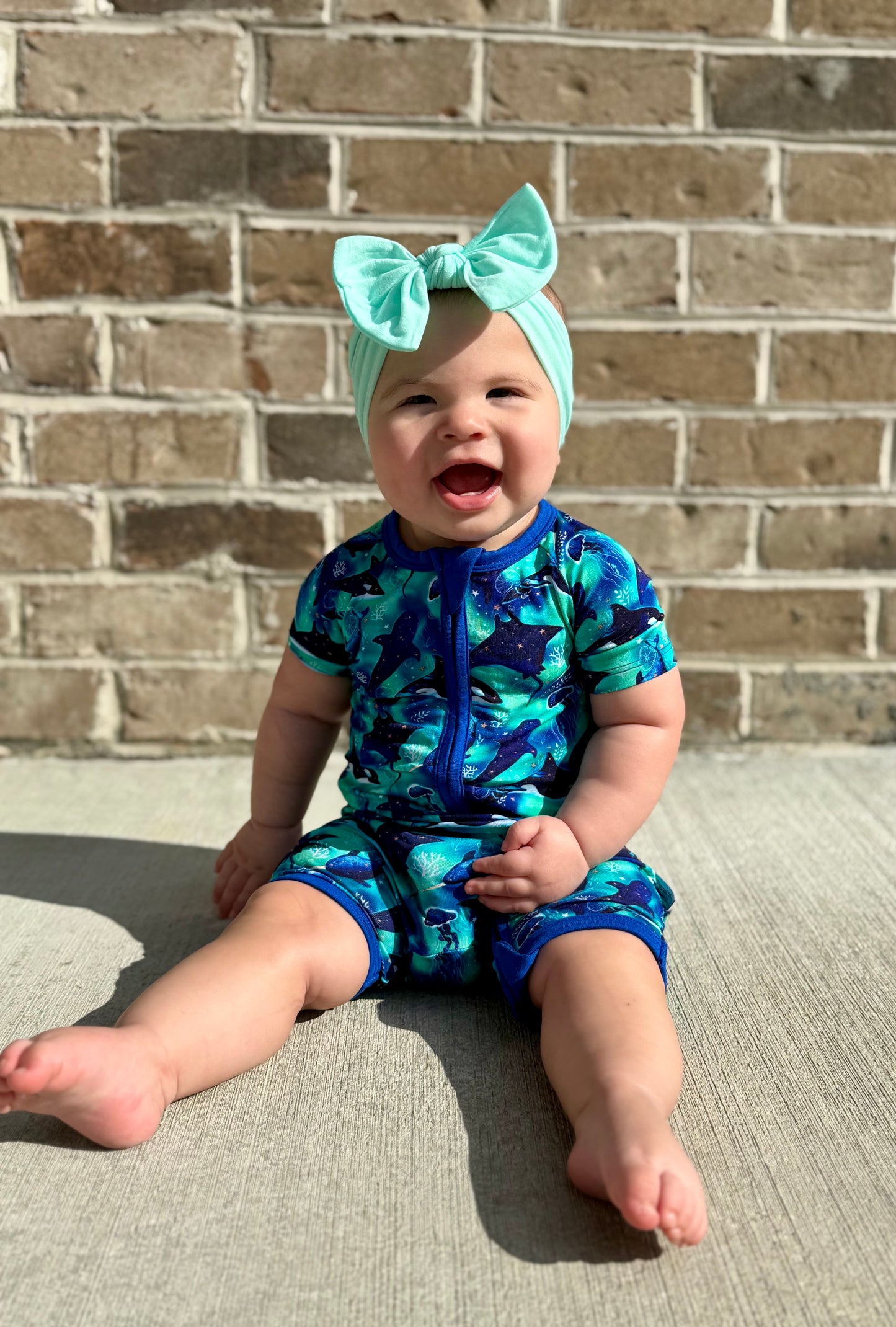 Starlit Seas Zippered Shorty