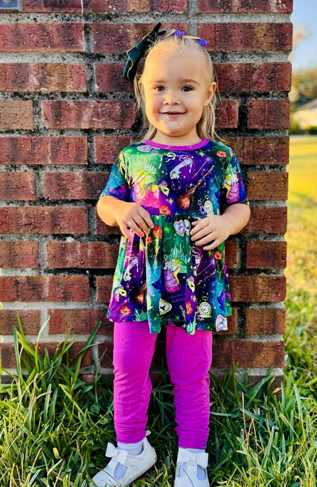 “Wicked Witch” Peplum Set