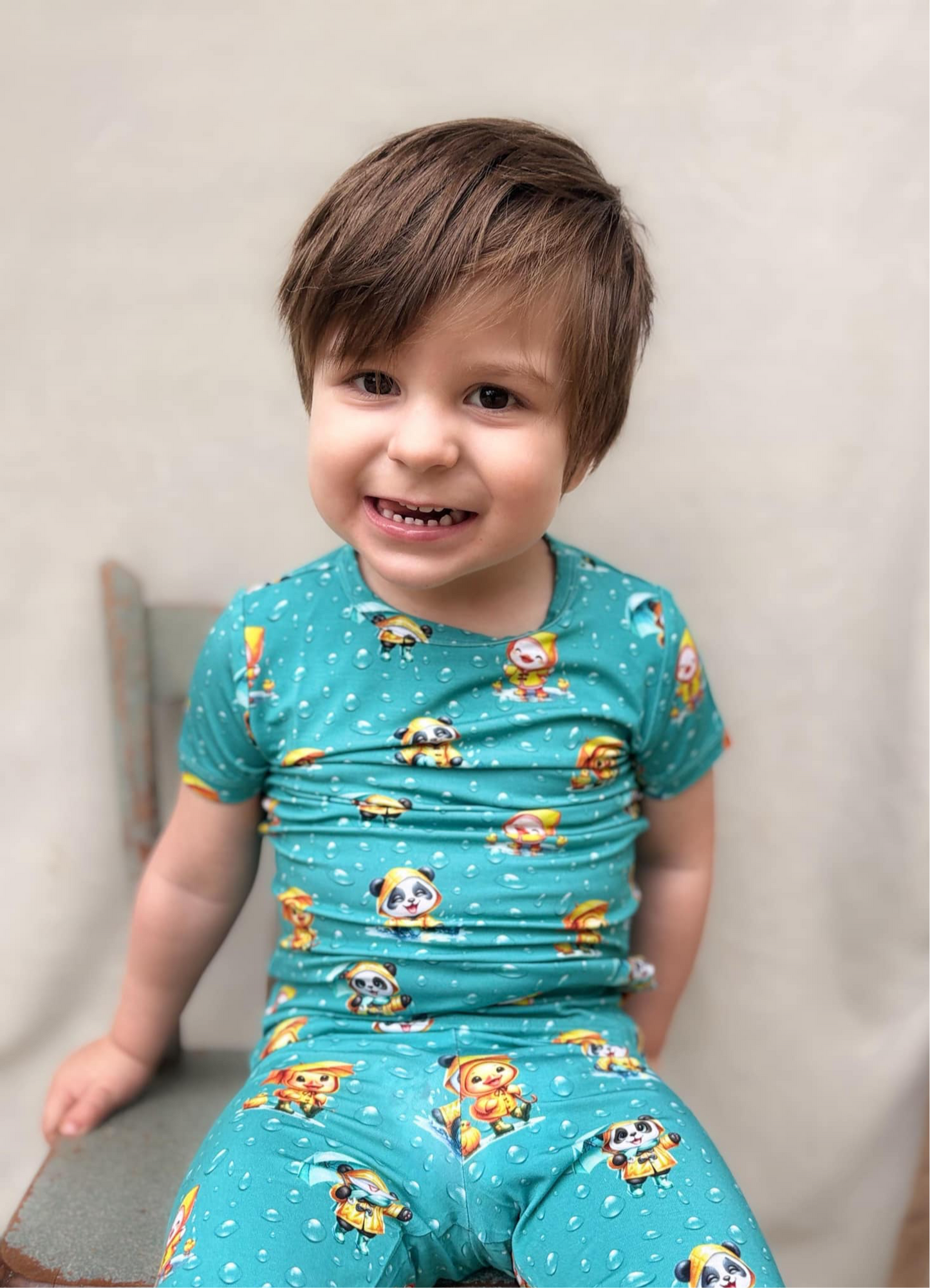 Spring Showers Two-Piece Pajamas
