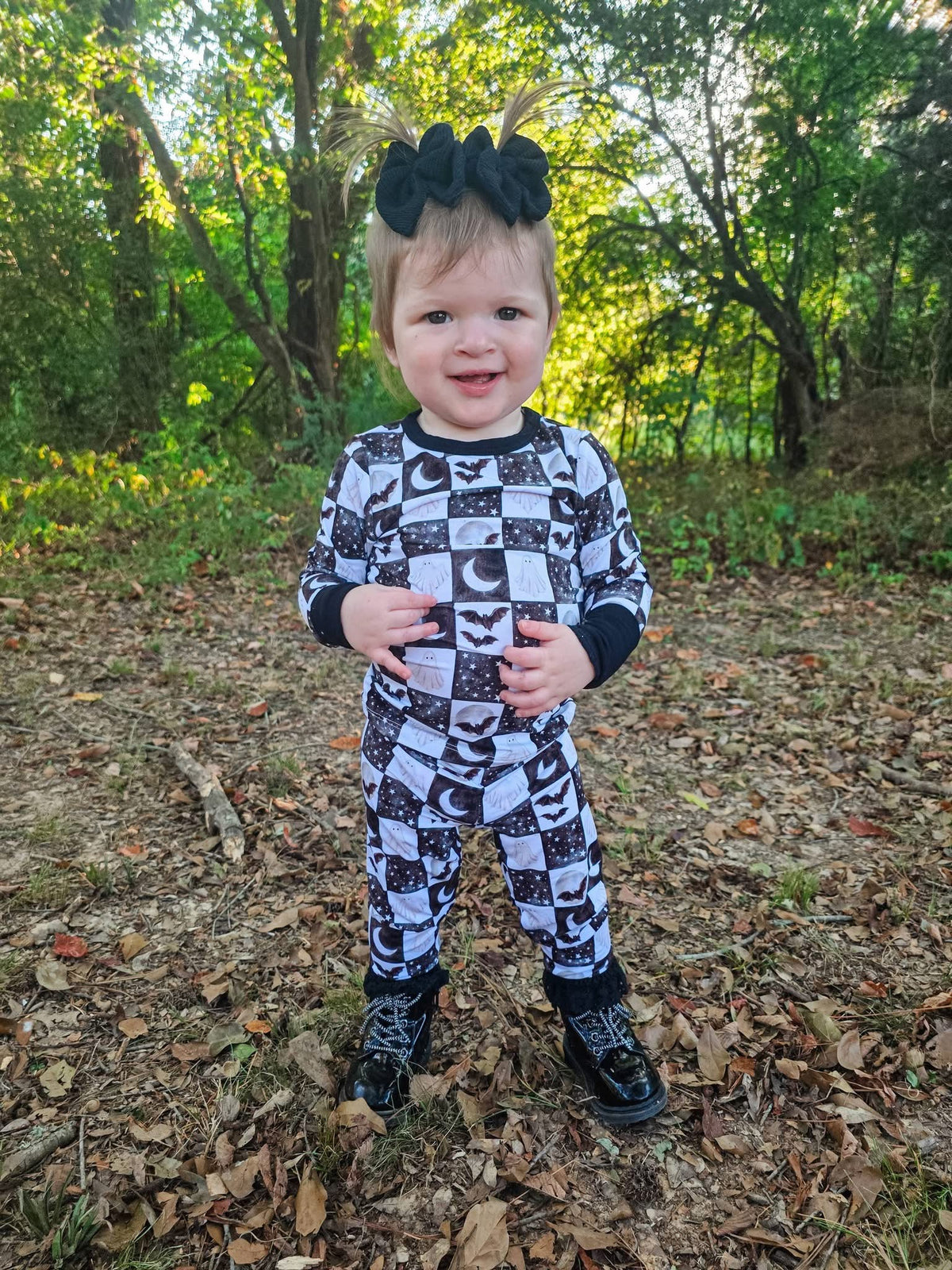 Spooky Starlight Two-Piece Pajamas