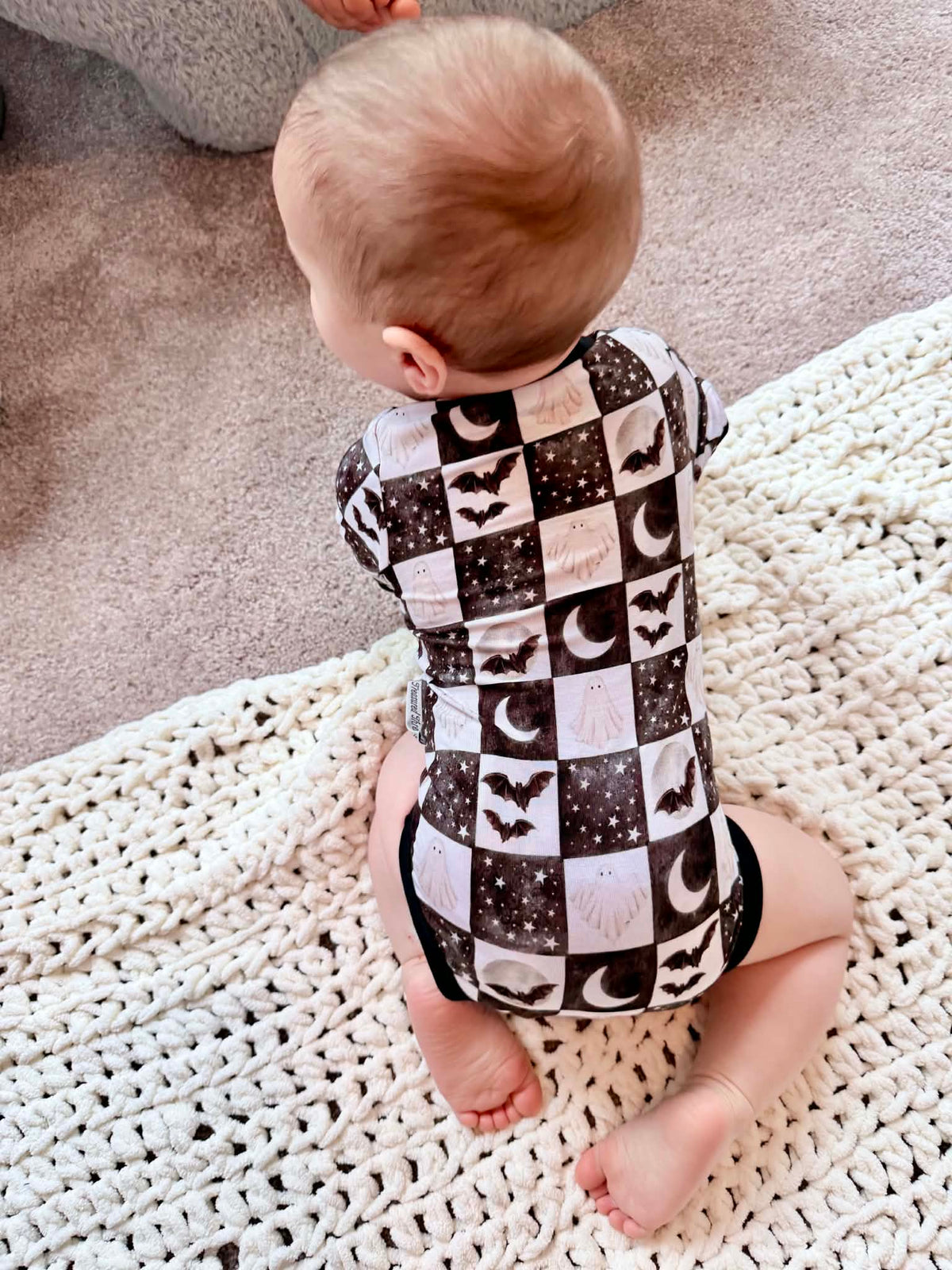 Spooky Starlight Long Sleeved Bodysuit