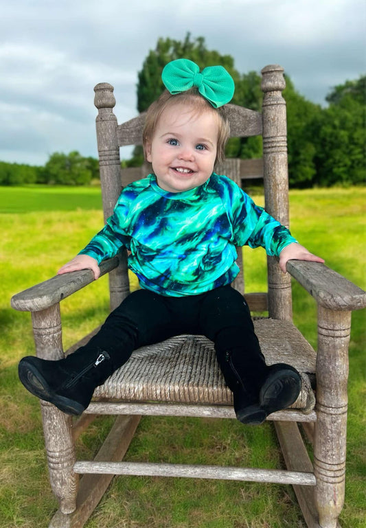 Aurora Borealis Crewneck Sweater