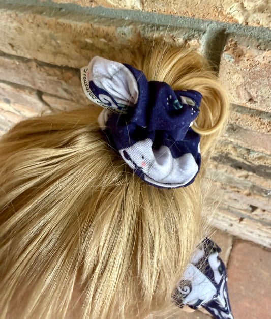 “Elephants” Scrunchie