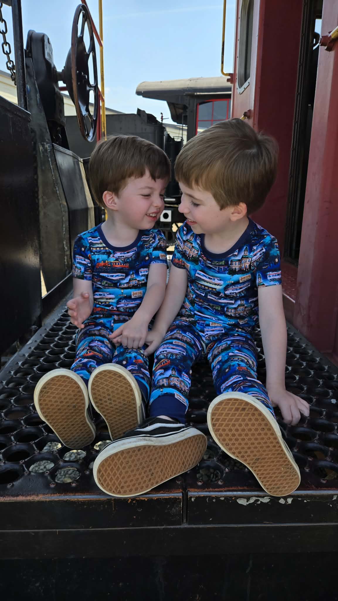 “Traveling Treasures” Two-Piece Pajamas