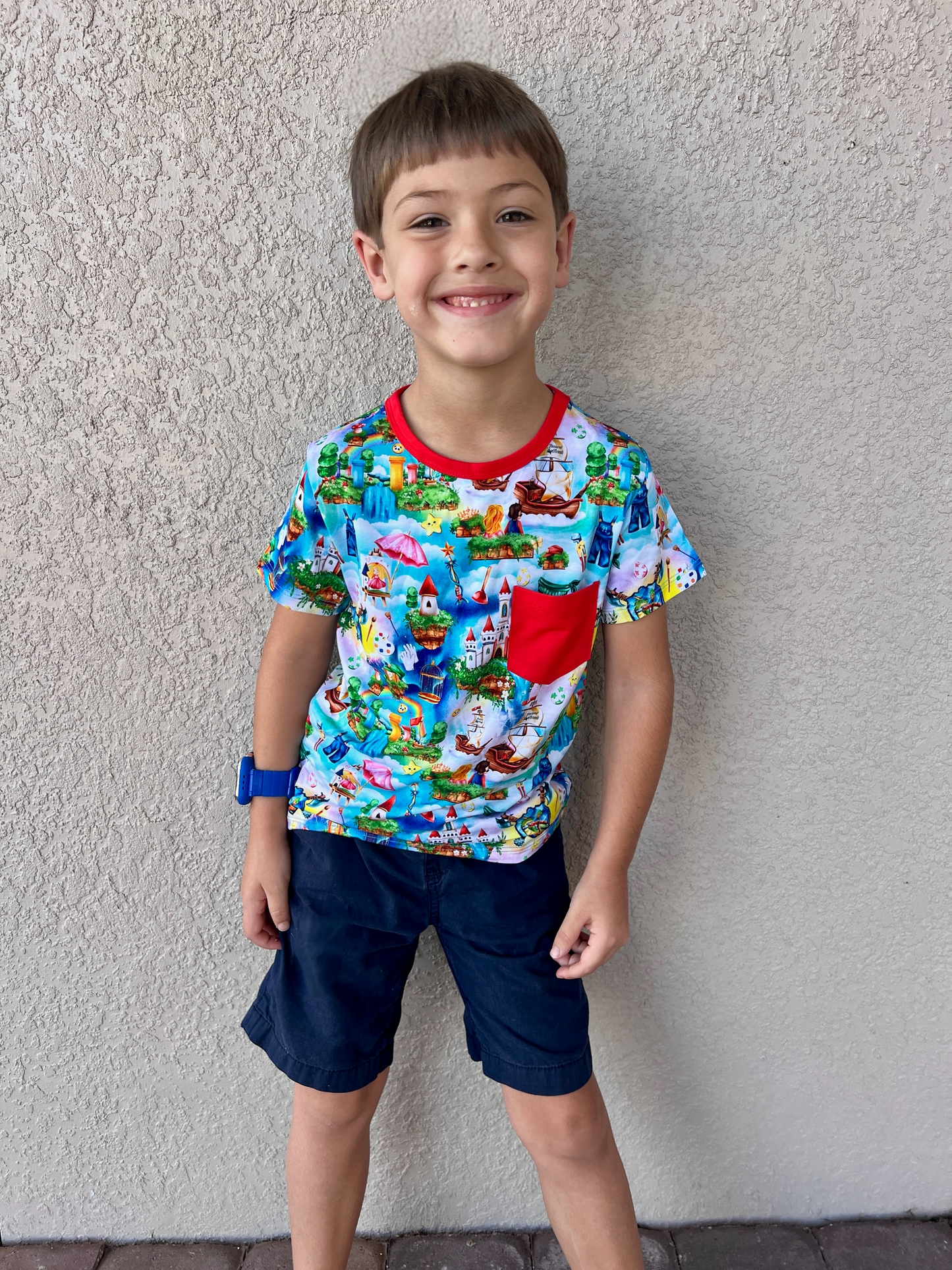 “Galaxy Land” Pocket T-Shirt