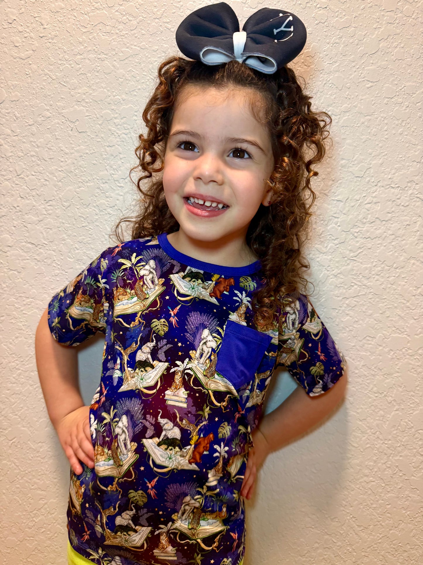 “Jungle Storybook” Pocket T-Shirt