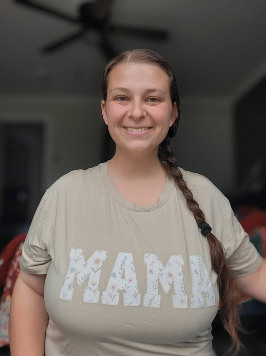Wildflower Wishes Mama T-Shirt
