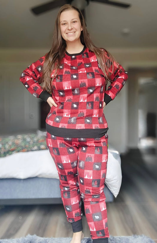 Into the Pines Adult Jogger Set