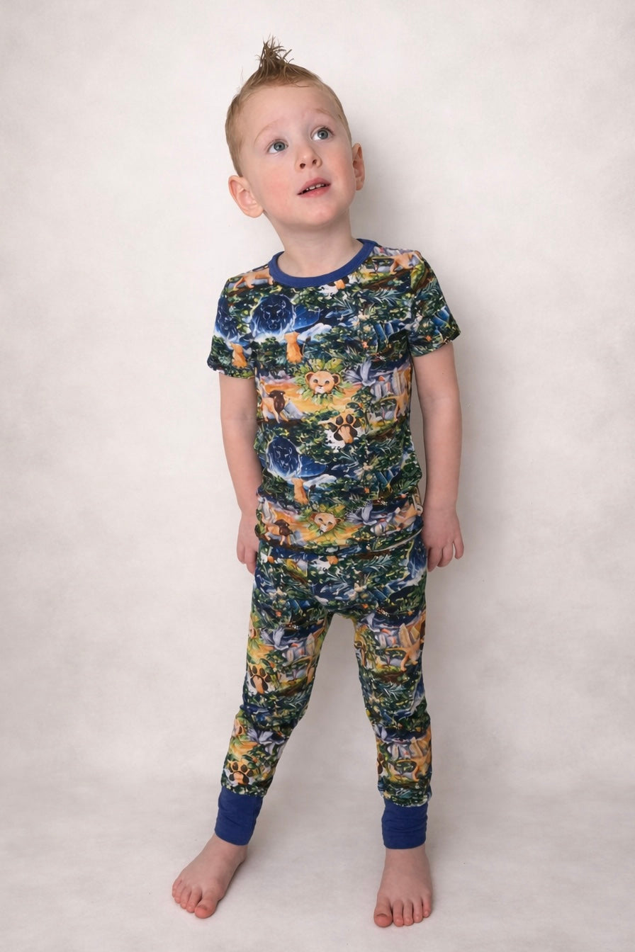 “King of the Pride” Two-Piece Pajamas