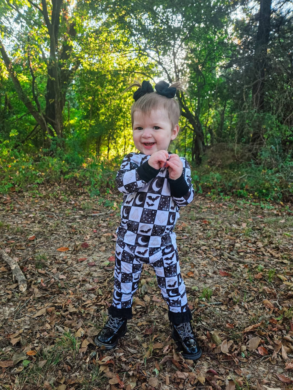 Spooky Starlight Two-Piece Pajamas