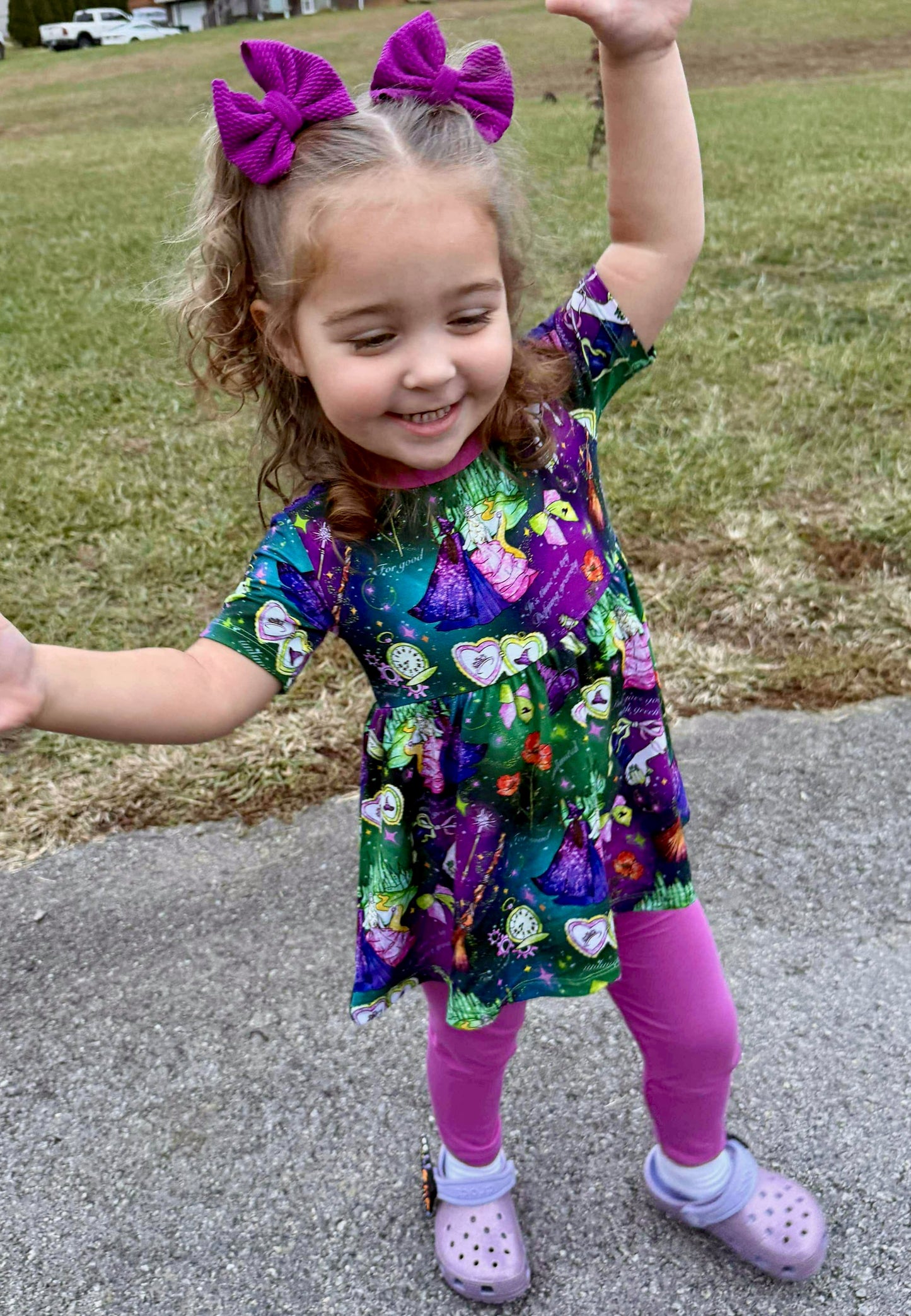 “Wicked Witch” Peplum Set