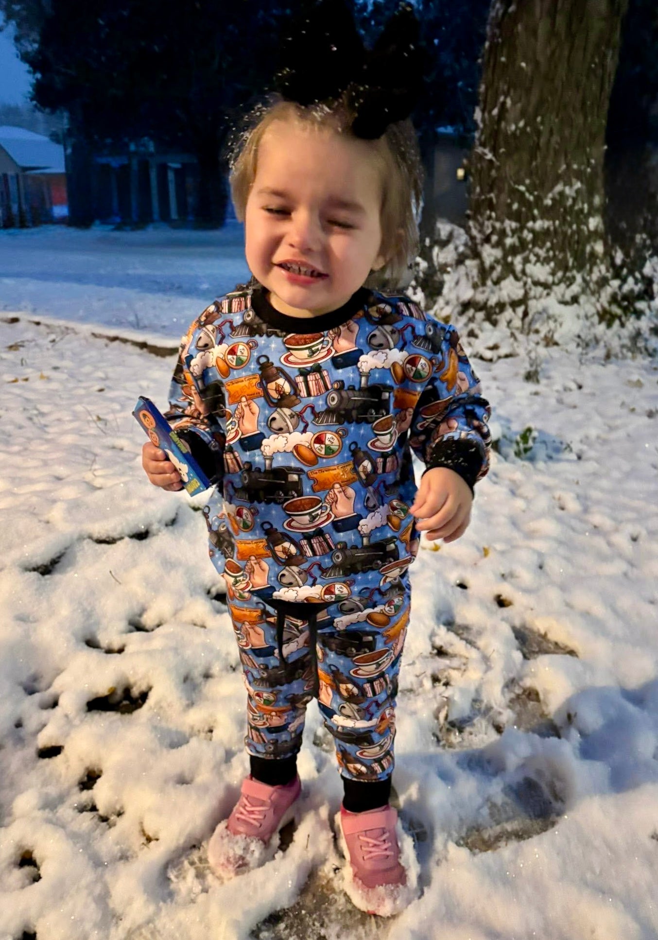 “Christmas Express” Jogger Set