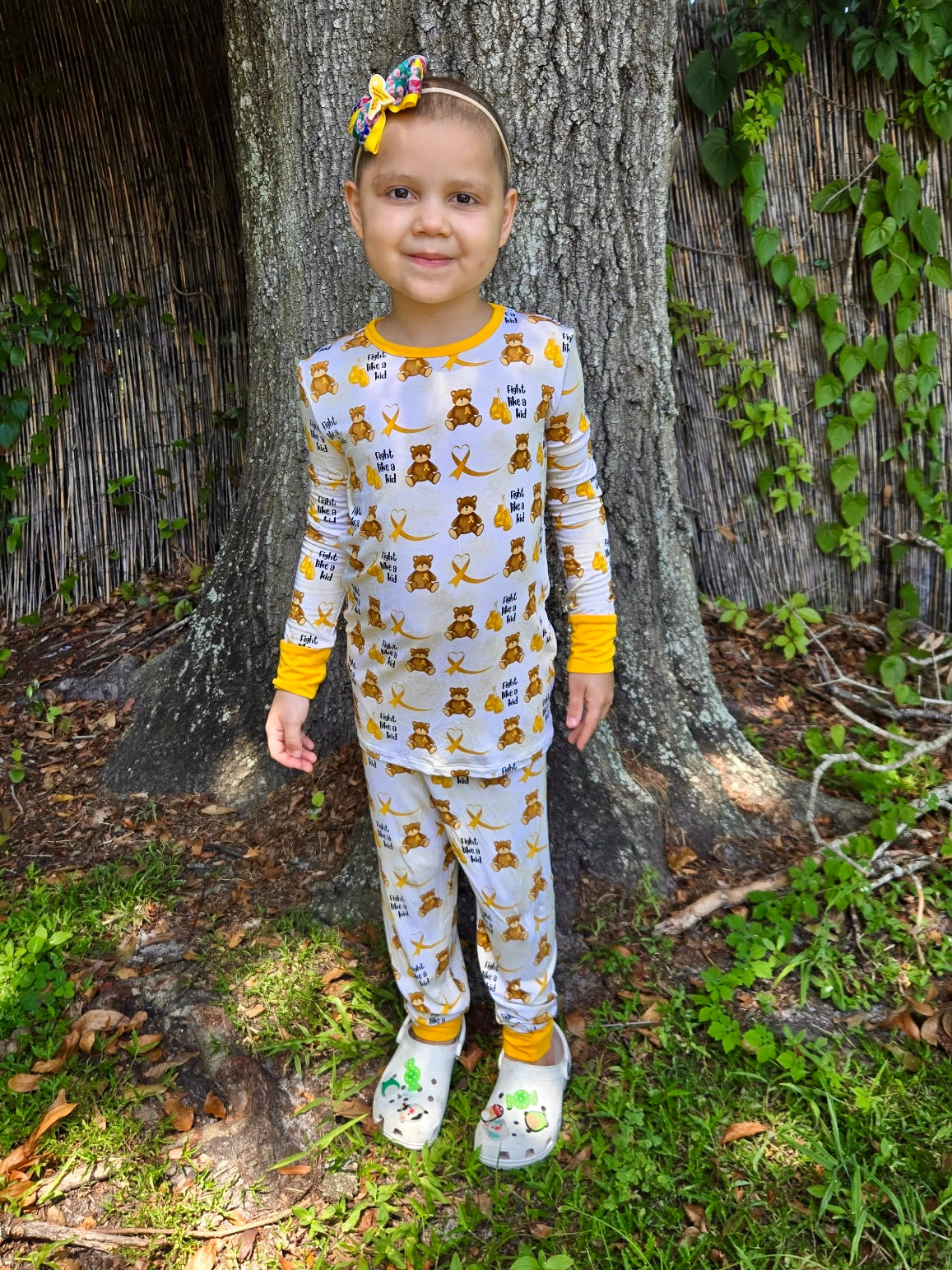 “Fight like a kid” Two-Piece Pajamas