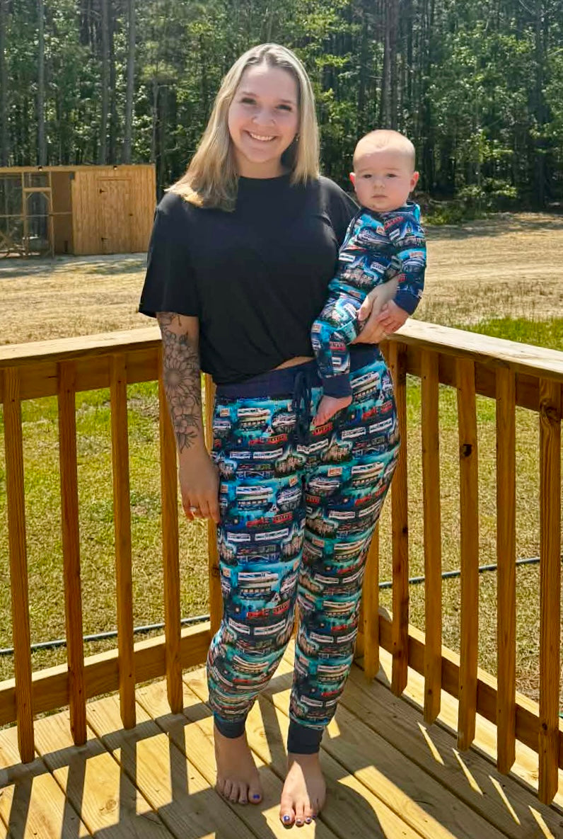 “Traveling Treasures” Woman’s Joggers